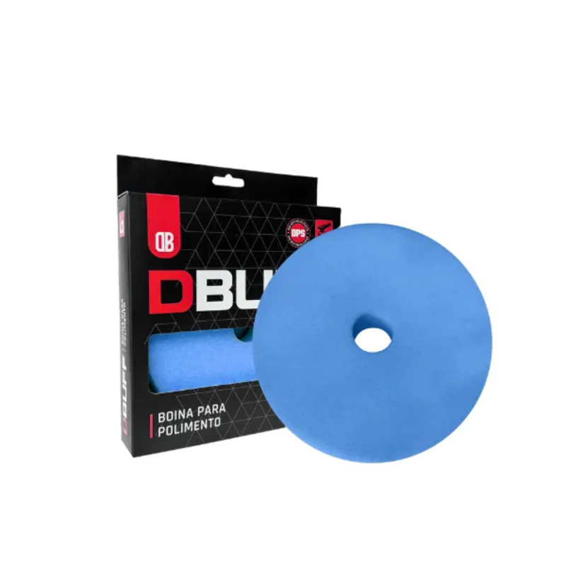 Boina De Espuma Azul Refino/Lustro Dbuff
