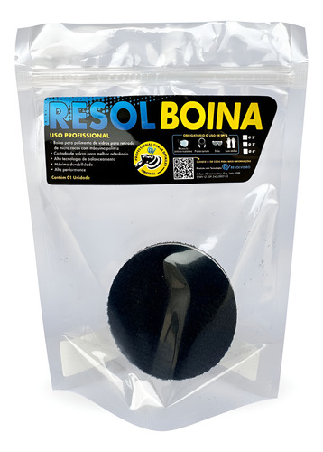 Boina De Carpete Para Polimento De Vidro 3  - Resolvidro