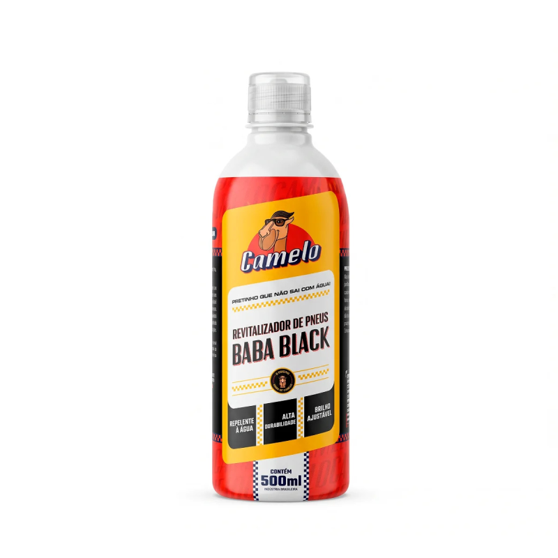 Revitalizador De Pneus Baba Black 500Ml -Camelo