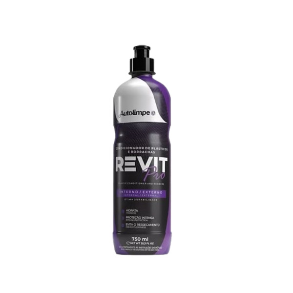 Revit Pro Condicionador de Plásticos 750ml – Autolimpe