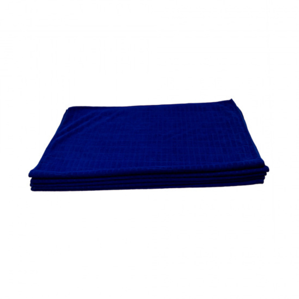 Microfibra Quadriculada  Azul 260Gsm -Js Importadora