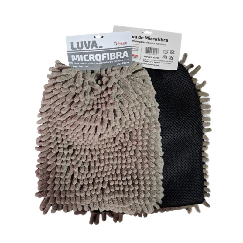 Luva de Lavagem com Tentáculos e Removedor de Insetos – Lincoln