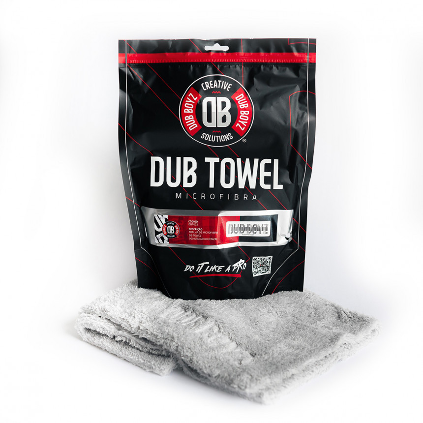 Toalha De Microfibra Dub Towel 500Gsm 40X40 - Dubboyz
