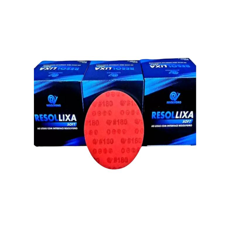 Resollixa Soft Resolvidro 5" #180