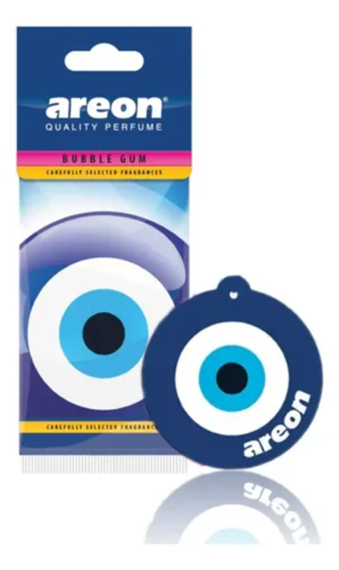 Aromatizante Areon Blue Eye Bubble Gum Para Carro