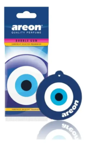 Aromatizante Areon Blue Eye Bubble Gum Para Carro