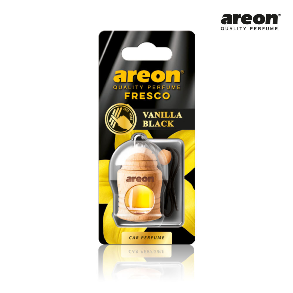 Aromatizante Automotivo Fresco Vanilla Black Areon