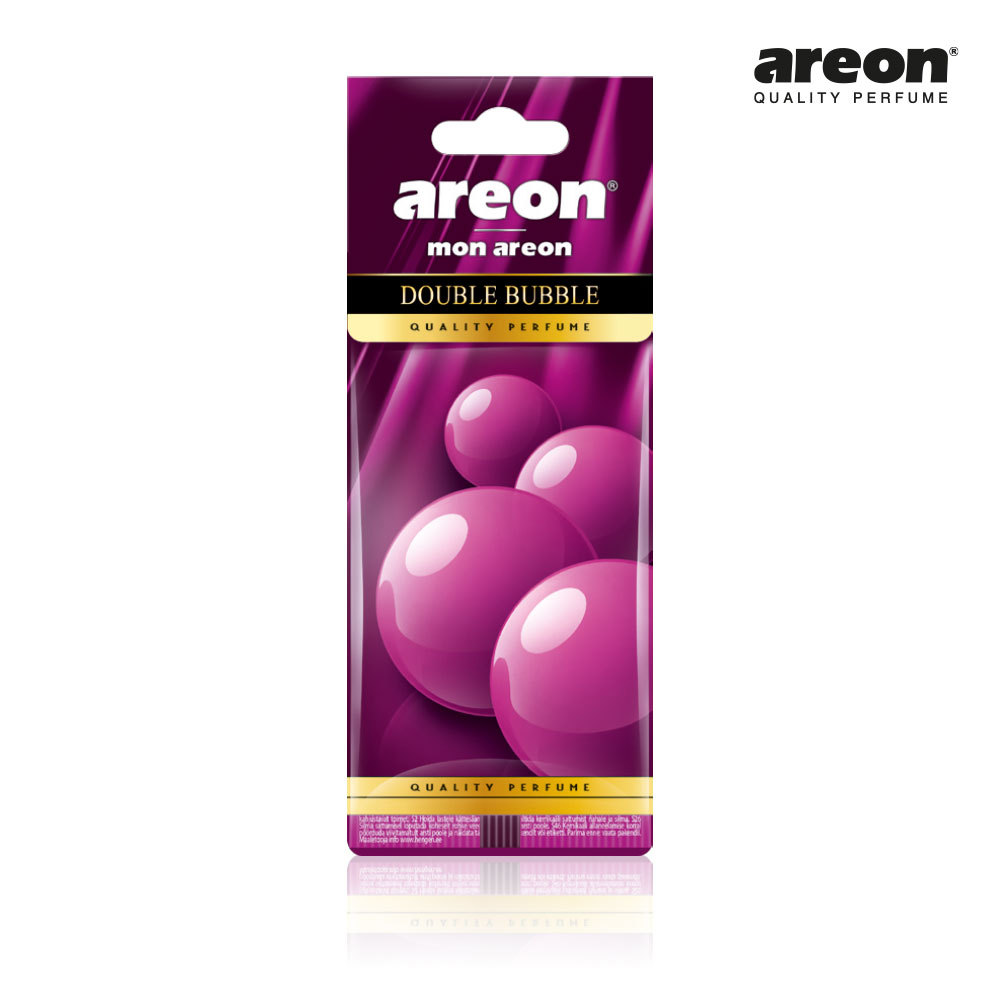 Aromatizante Automotivo Mon Double Bubble Areon