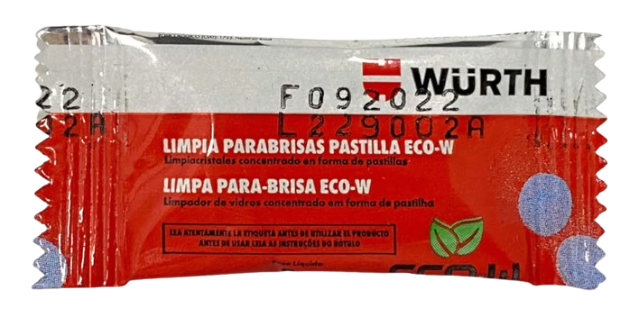 Limpa Para Brisa Em Pastilhas De 5G - Wurth