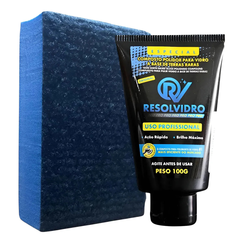 Kit Descontaminacao De Vidros - Resolvidro