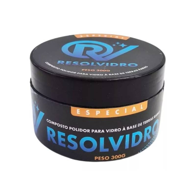 Oxido De Cério Composto Polidor De Vidros 300g Resolvidro