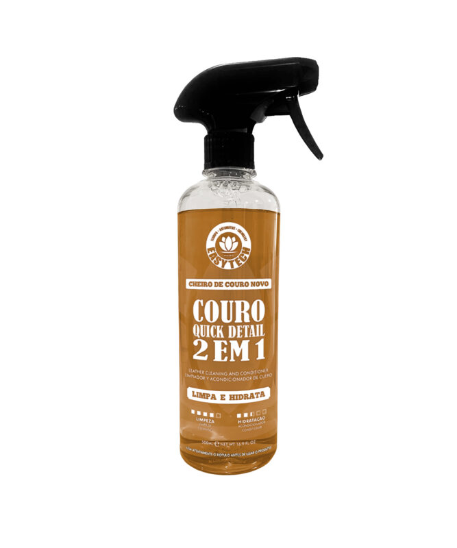 Limpa E Hidrata Couro 2X1 Quick Detail 500Ml - Easytech