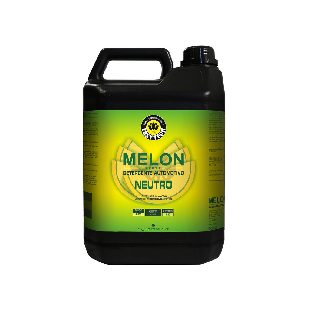 Melon – Shampoo Automotivo Neutro 1:400 5L - Easytech