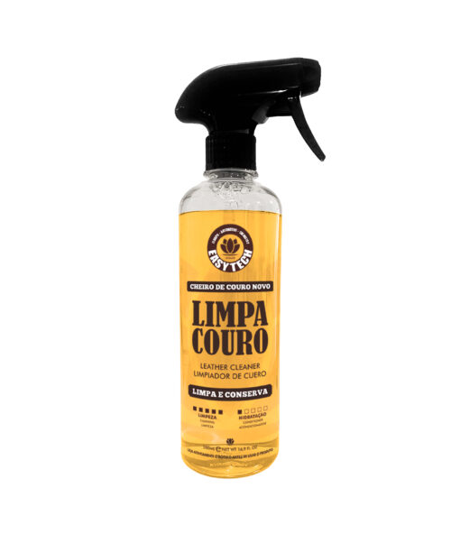 Limpa Couro -Limpeza De Couro Sintético E Natural 500Ml -Easytech