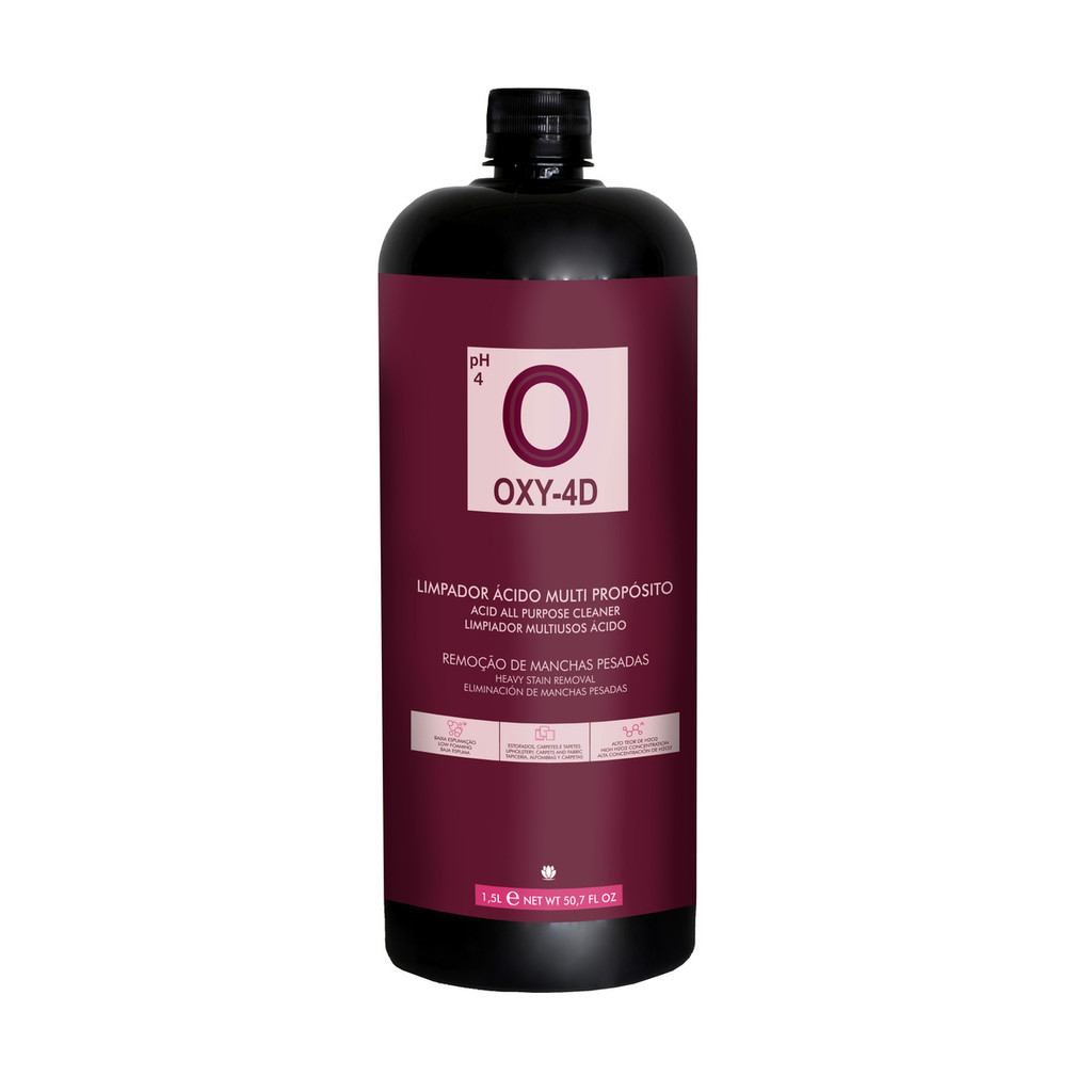 Oxy-4D Tira Manchas Concentrado Com Peróxido De Hidrogênio 1,5L - Easytech