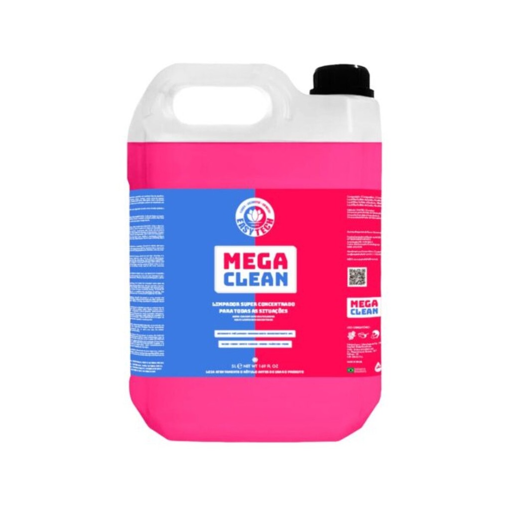Mega Clean Limpador Super Concentrado 5L- Easytech