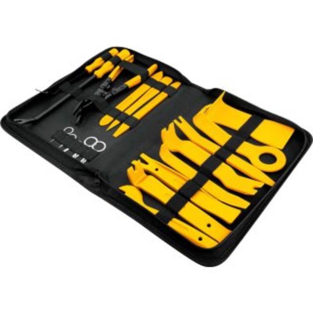 Kit Jogo Espátulas Nylon Chaves Som Automotivo 20Pç -Vonder