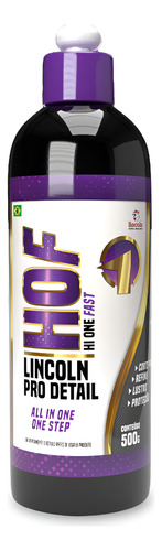 Composto Polidor Hof Hi One Fast All In One/One Step  Pro Detail 500G- Lincoln