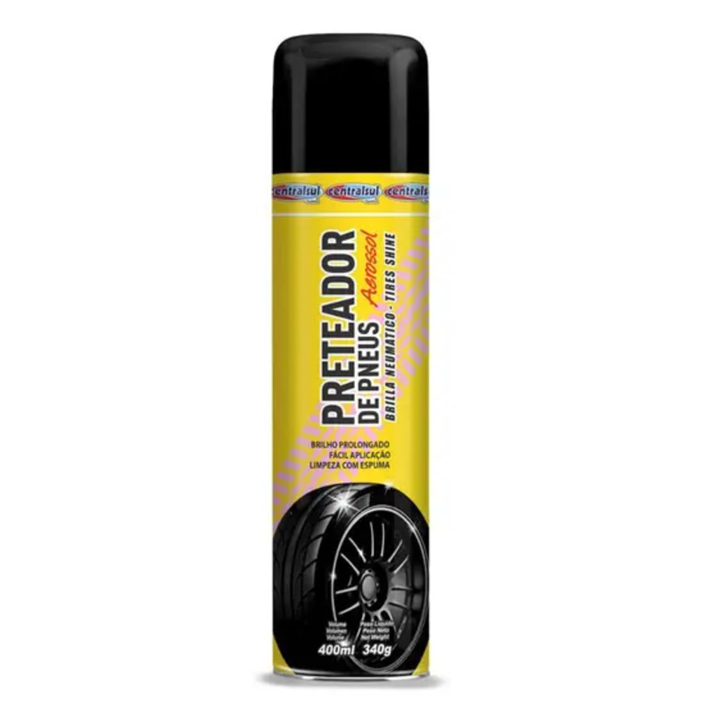 Preteador De Pneus Aerossol 400Ml - Central Sul