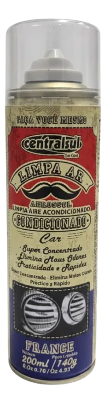 Limpa Ar Condicionado Men France 200Ml - CentralSul