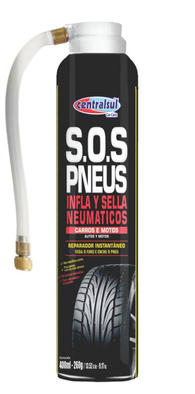 Infla Pneus - Sos - Centralsul 400 Ml