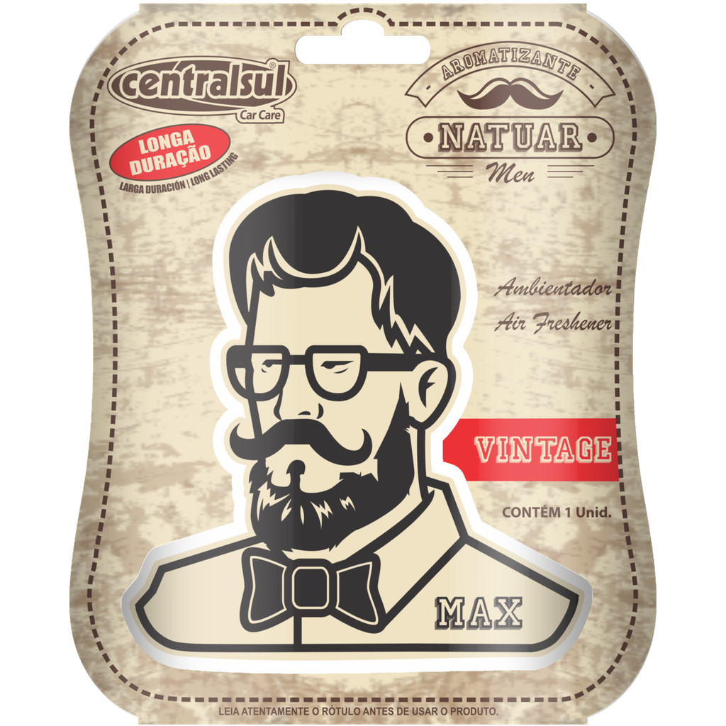 Aromatizante Miniatura Men Vintage - Central Sul