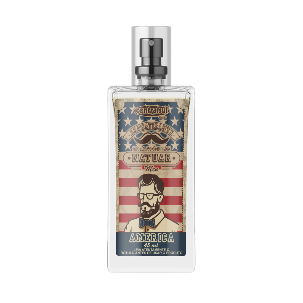 Aromatizante Natuar Men America 45 Ml - Central Sul