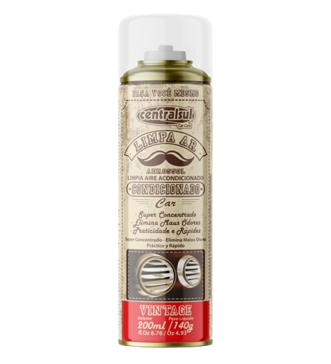 Limpa Ar Condicionado Men Vintage 200Ml - CentralSul