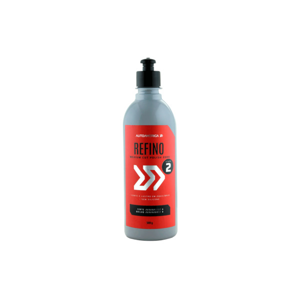 Polidor Refino Autoamerica 2000 - 500ml - Autoamerica