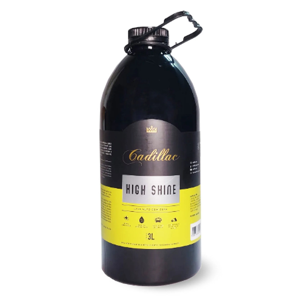 High Shine Lava Auto Com Cera Cadillac 3L