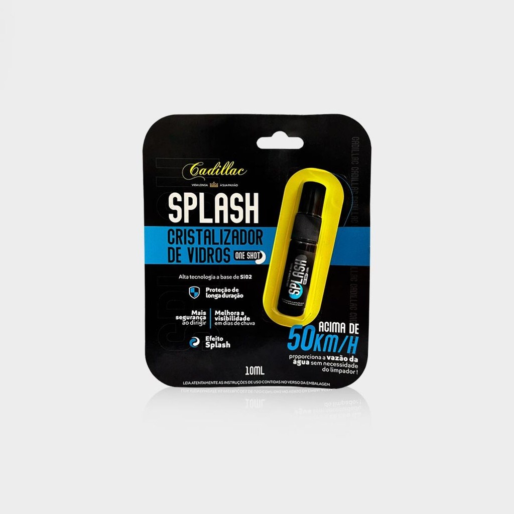 Splash Cristalizador De Vidros Cadillac 10 Ml