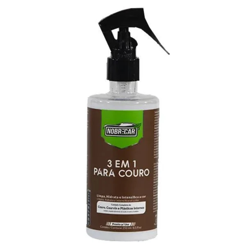 3 Em 1 Para Couro 250 Ml -Nobrecar