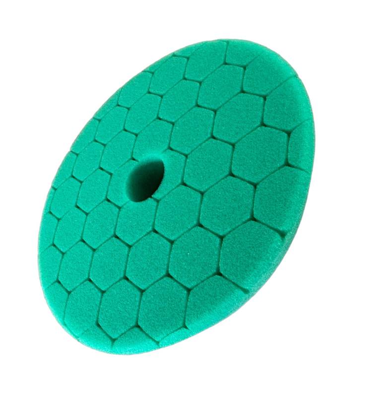 Boina Hexa Buff Verde Lustro Auto Crazy 5''