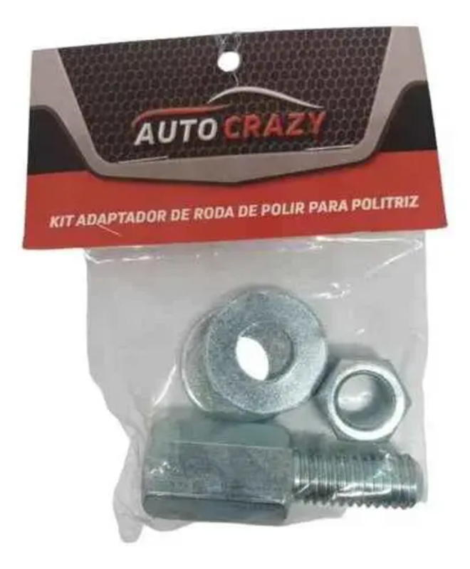 Kit Adaptador Para Roda De Polir Para Politriz
