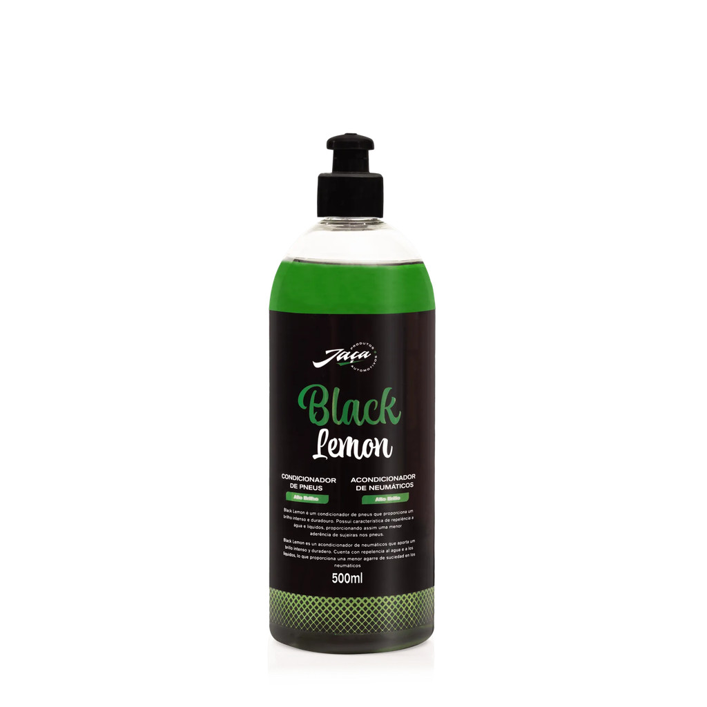 Black Lemon 500Ml Condicionador De Pneus -Jaça Produtos