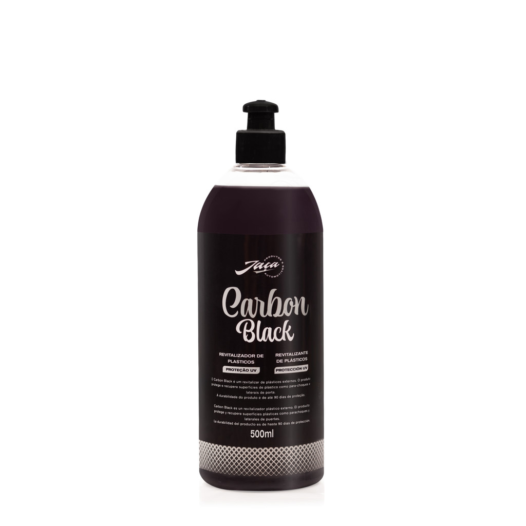 Carbon Black Revitalizador De Plástico 500Ml Jaça Produtos