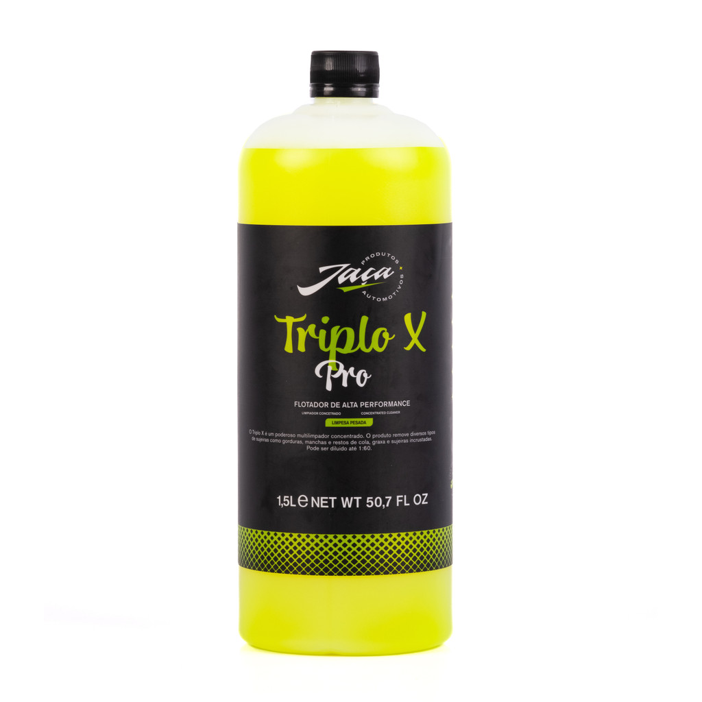 Triplo X Pro Limpador Multiuso 1,5 L – Jaça Produtos Automotivos