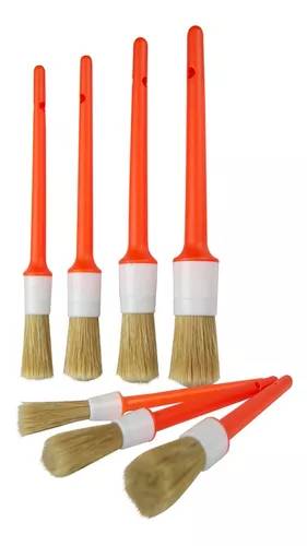 KERS KIT DE PINCEIS 7PCS COM CERDAS NATURAIS