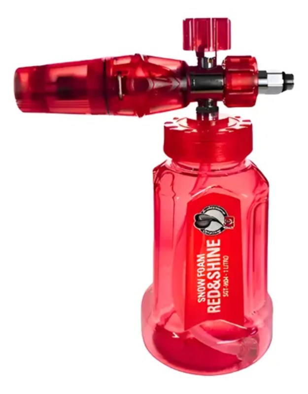 Canhão de Espuma Snow Foam Red 1L SGT-9934 Para Lavadora de Alta Pressão