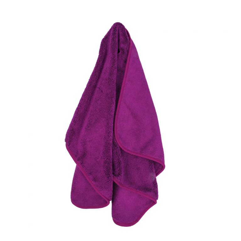Toalha De Secagem Com Borda 50X80  Roxa -Sgt