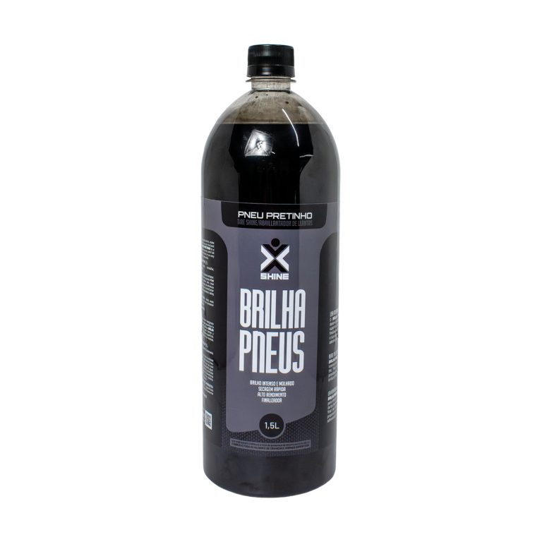 Pretinho Brilha Pneus 1,5L Intenso Molhado Longa Duração - XShine