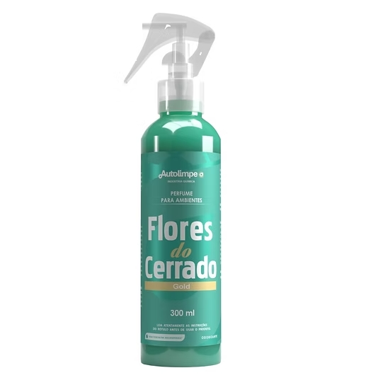 Aromatizante Flores Do Cerrado Gold 300Ml - Autolimpe