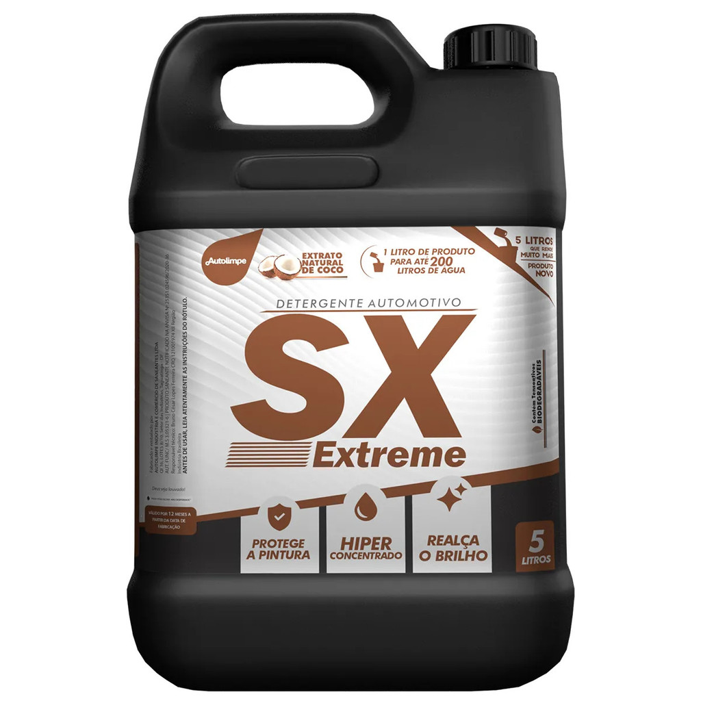 Sx Extreme Deterg. Automotivo 5L - Autolimpe