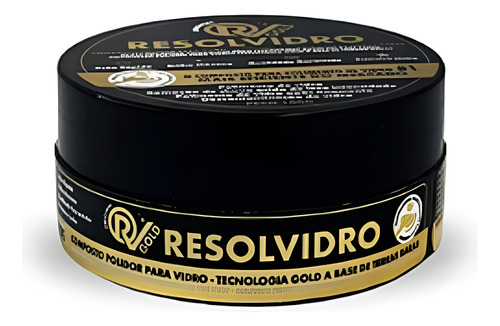 Composto Polidor De Vidro Gold 100g-resolvidro