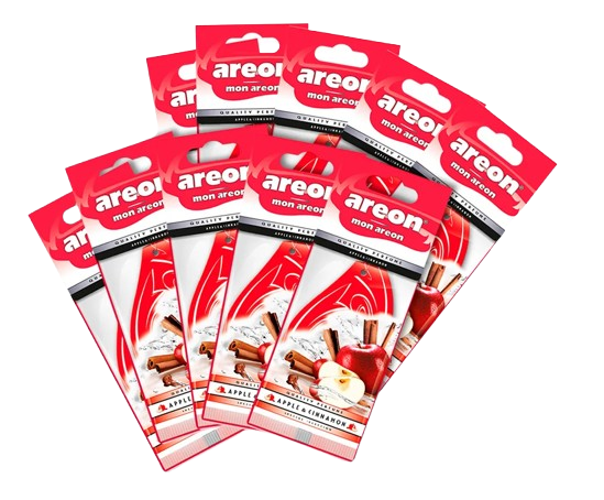 Kit 10Un Areon Mon Apple And Cinnamon Maca E Canela